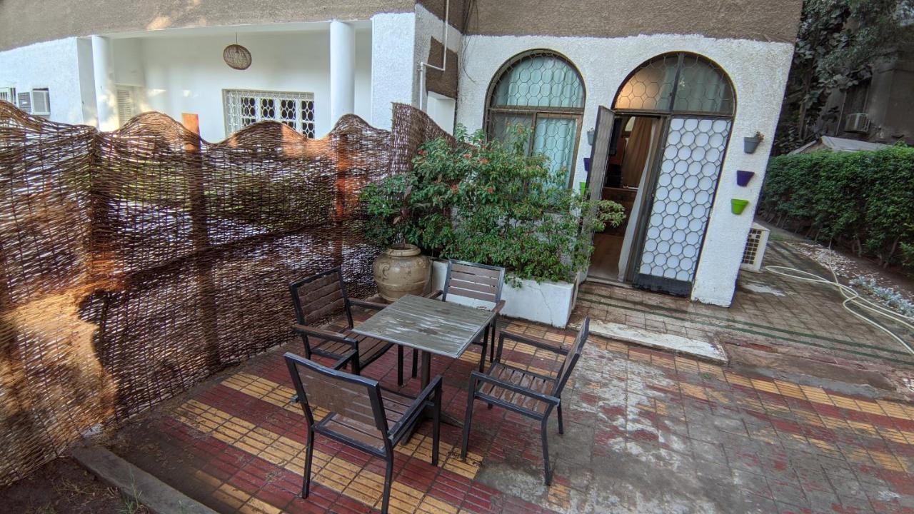 Private Entrance Studio With Large Private Garden Kairo Bagian luar foto